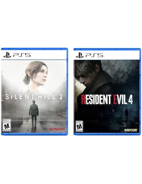 Resident Evil 4 Remake + Silent Hill 2 Playstation bundle para PS5