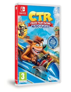 Crash Team Racing Nitro Fueled Nintendo bundle para Nintendo Switch