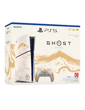 Consola fija ps5 de 1 tb Playstation ghost of yotei