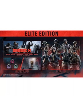 Rainbow Six Siege X Playstation especial para PS5