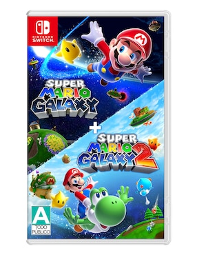 Super Mario Galaxy + Super Mario Galaxy 2 estándar para Nintendo switch