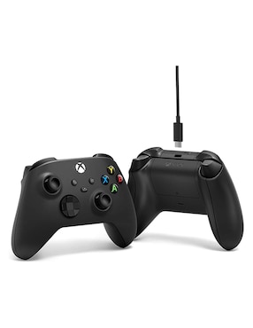 Control Xbox carbon black inalámbrico