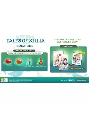 TALES OF XILLIA REMASTERED Nintendo remastered para Nintendo Switch
