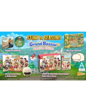 Story of Seasons Grand Bazaar Premium Edition NSW Nintendo para Nintendo Switch
