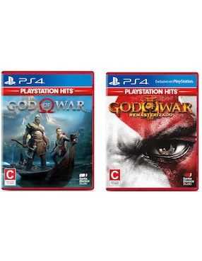 God Of War + God Of War III Playstation bundle para PS4