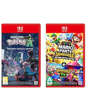 Leyendas Pokémon: Z-A + Super Mario Party Jamboree + Jamboree TV Nintendo bundle para Nintendo Switch