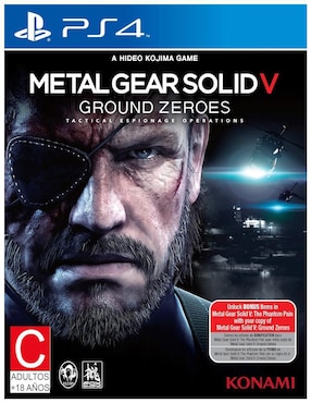 Metal Gear Solid V Playstation estándar para PS4