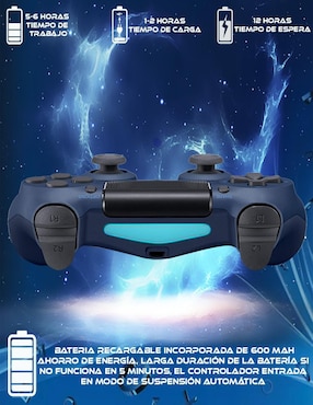 Control Store Cline sc-ps4-bk-b inalámbrico para playstation 4 edición limitada