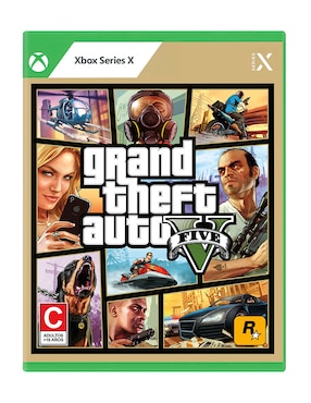 Grand Theft Auto V Xbox Series X estándar para Xbox Series X