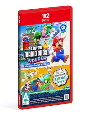 Super Mario Bros Wonder + Meetup in Bellabel Nintendo estándar para Nintendo Switch 2