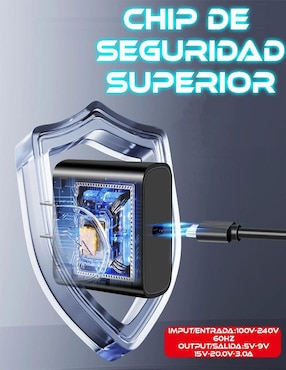Adaptador de corriente Store Cline de 60 W USB tipo C SC-C-USBC-NS2