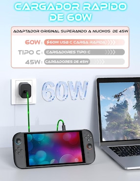Adaptador de corriente Store Cline de 60 W USB tipo C SC-C-USBC-NS2