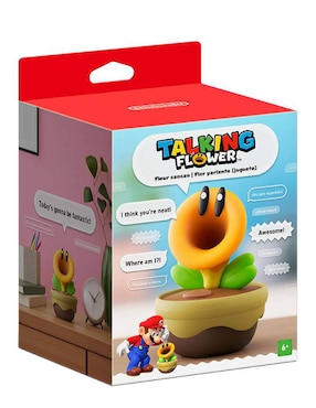 Figura Nintendo Flor Parlante Nintendo