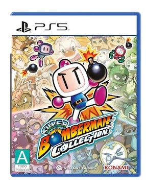 Super Bomberman Playstation collection para PS5