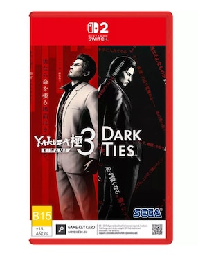 Yakuza Kiwami 3 & Dark Ties GKC NSW2 Nintendo estándar para Nintendo Switch 2