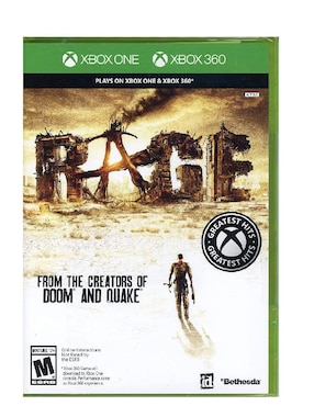 Rage Microsoft estándar para Xbox One y Xbox 360