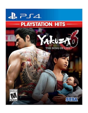 Yakuza 6 The Song Of Life Estándar Para PS4 Físico