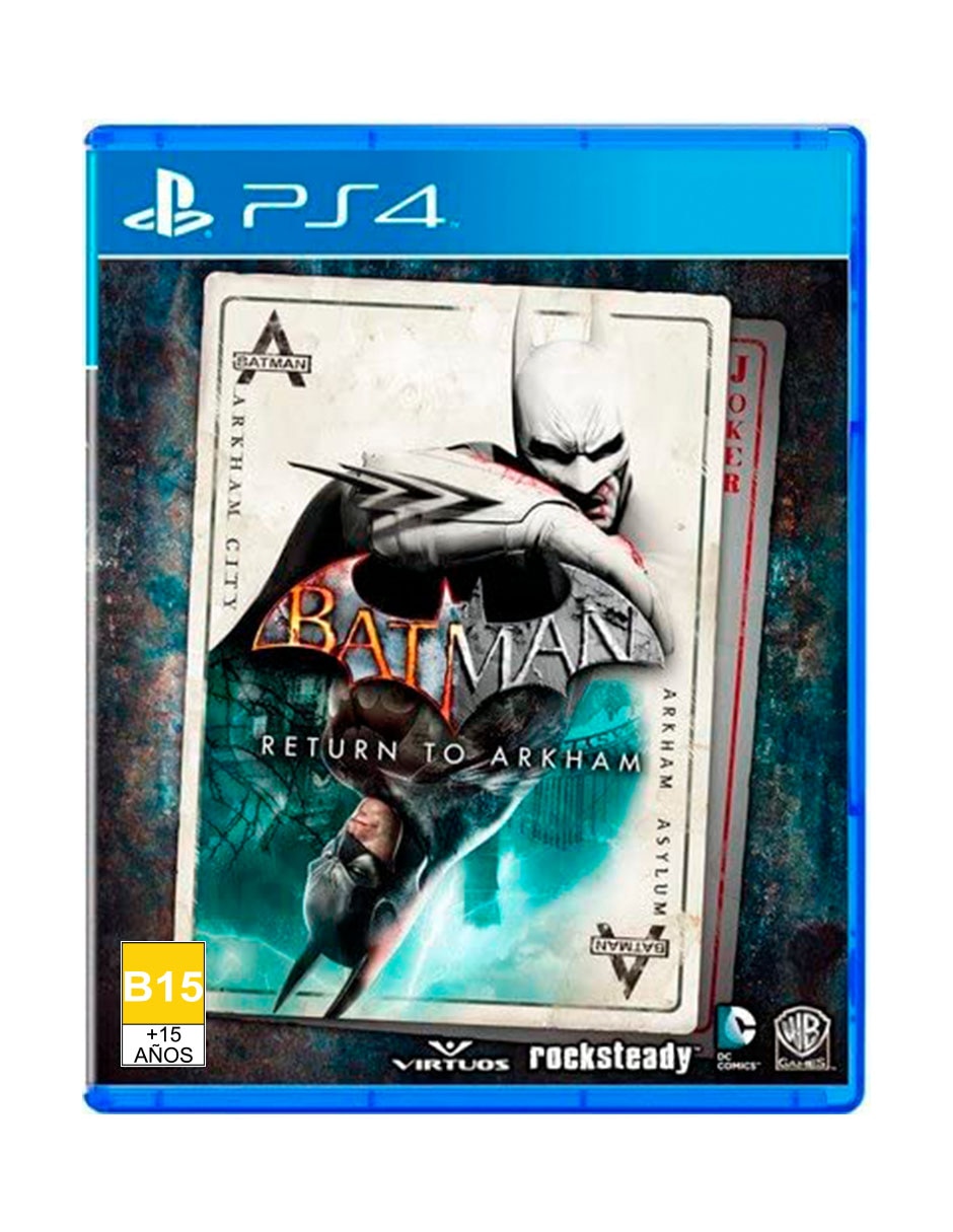 Batman Return To Arkham Estándar para PS4 físico 