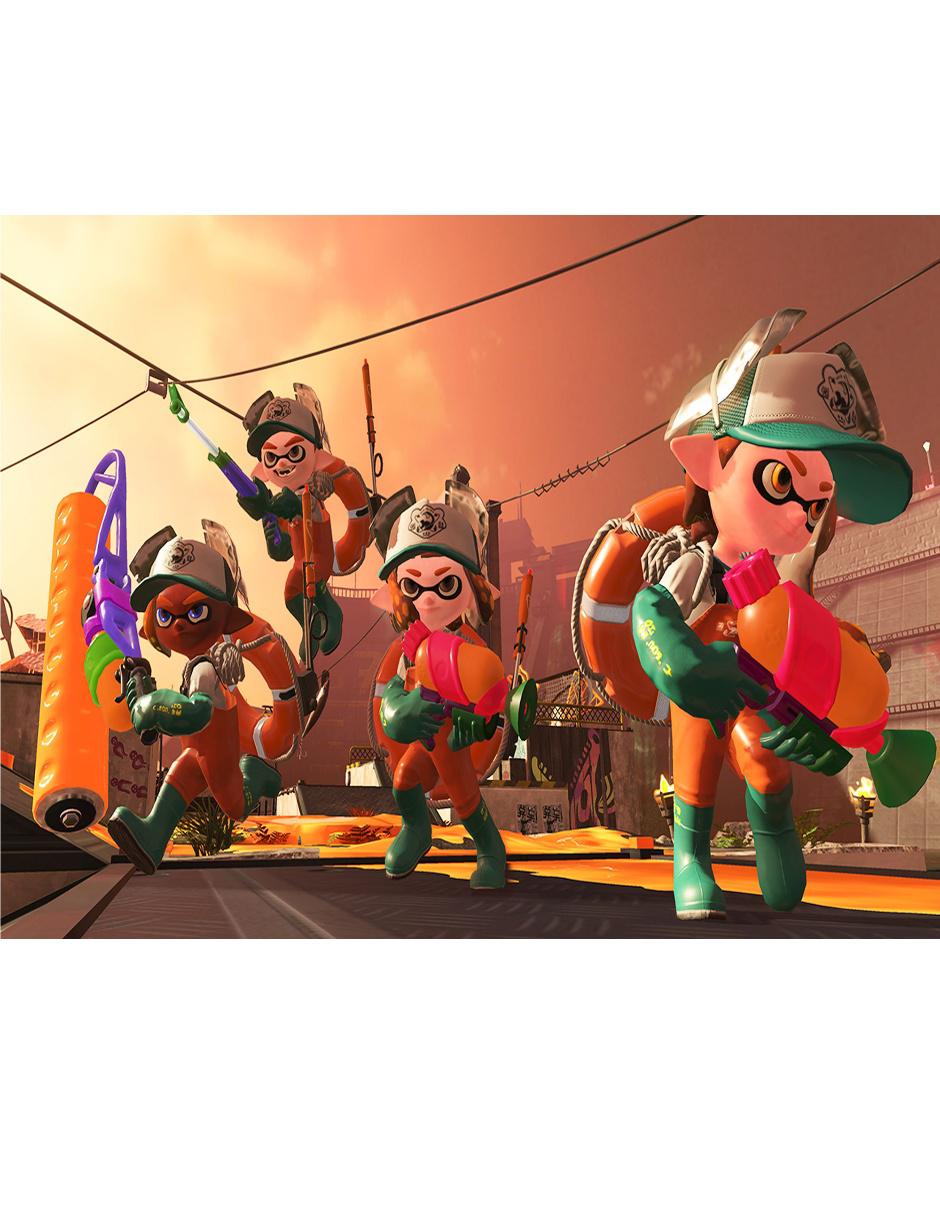 Splatoon 2 estándar para nintendo 3