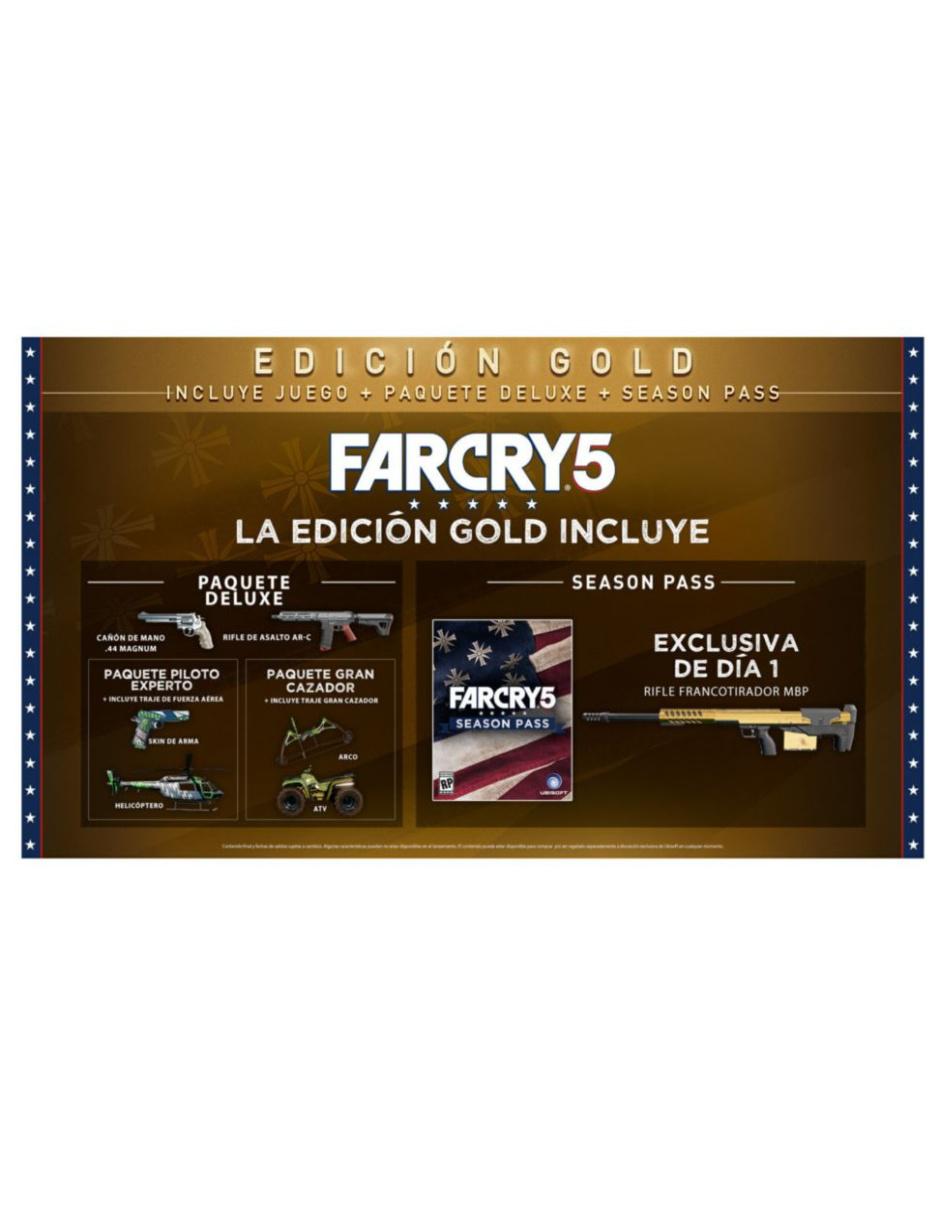 Far Cry 5 preventa para 3