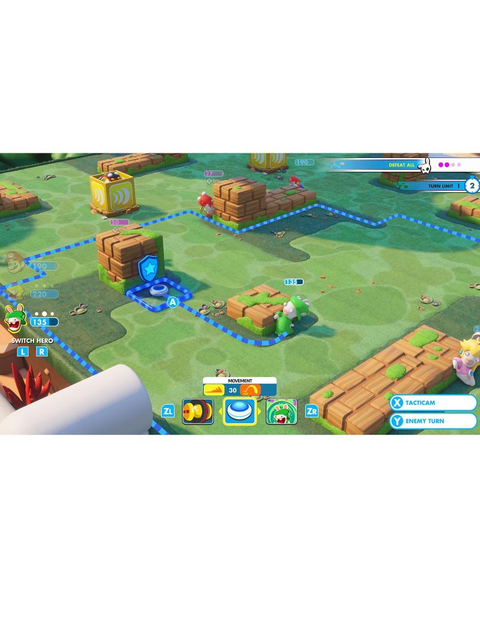 Mario + Rabbids Kingdom Battle estándar para Nintendo Switch 5
