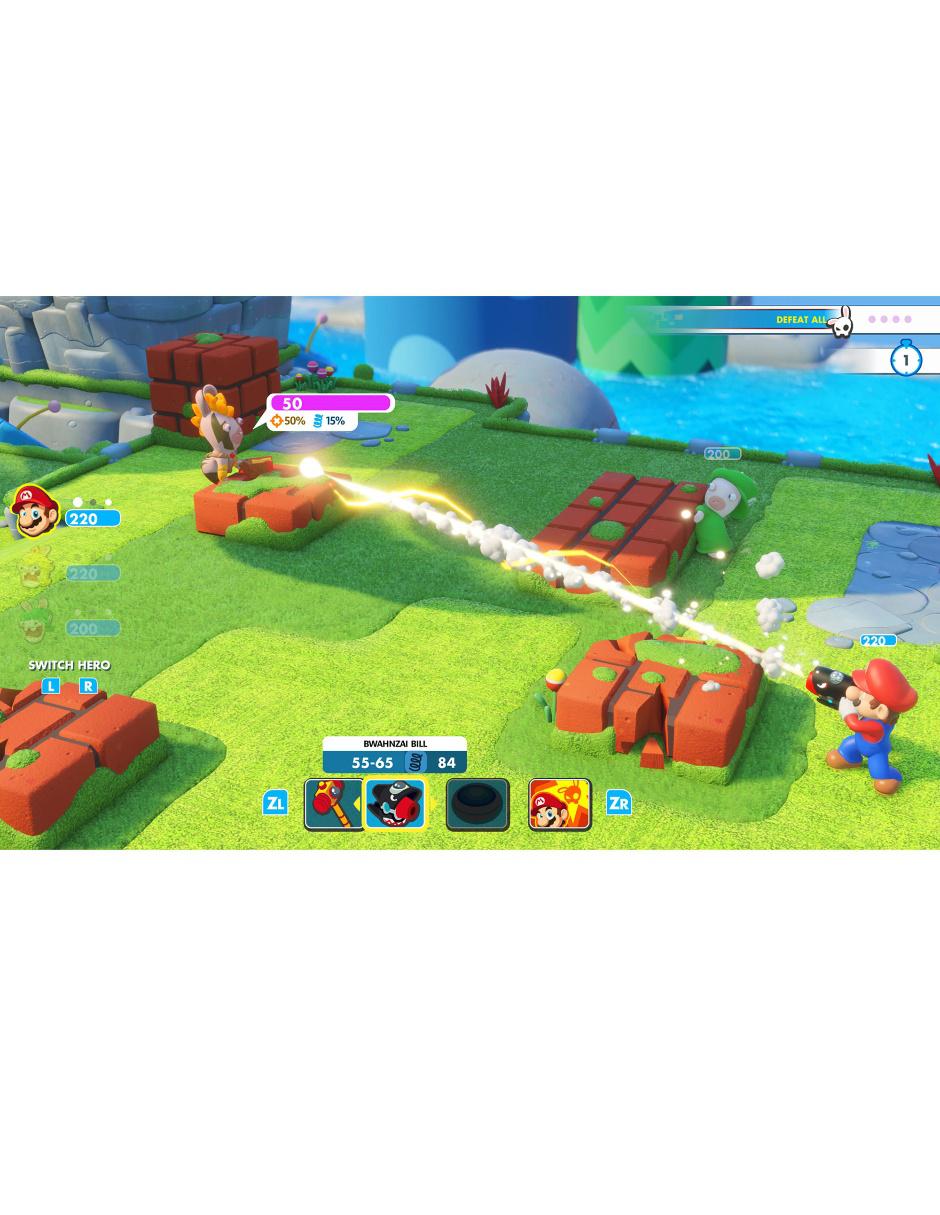 Mario + Rabbids Kingdom Battle estándar para Nintendo Switch 10