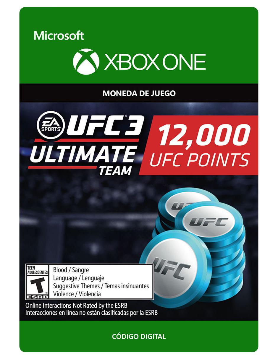 UFC 3 Ultimate Team Monedas Virtuales Xbox One 1