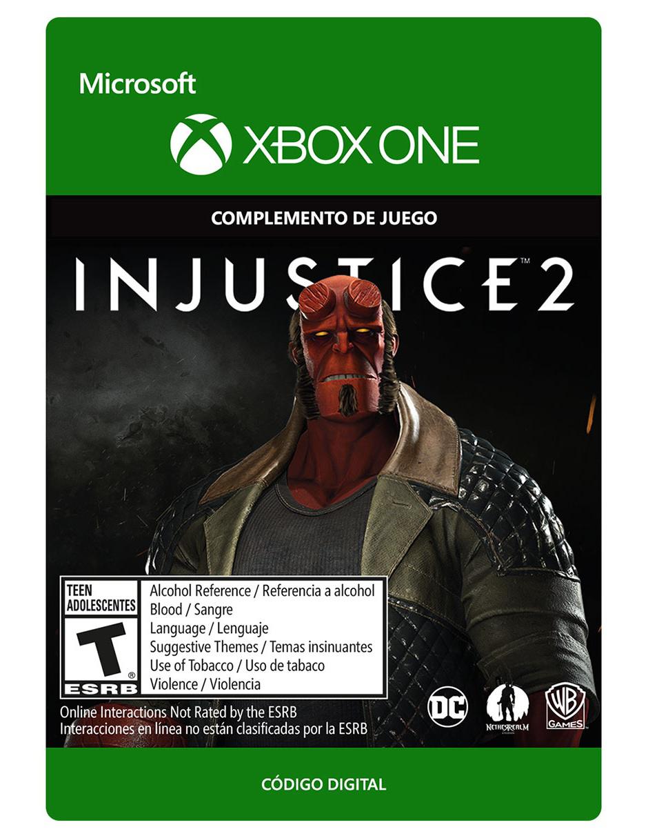 Injustice 2: Hellboy Complemento de Juego Xbox One 1