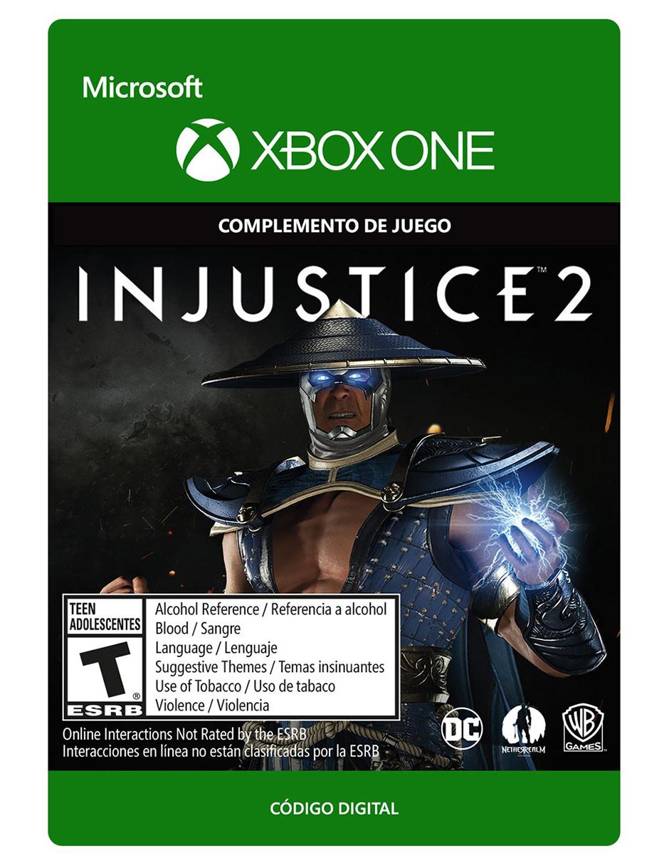Injustice 2: Raiden Complemento de Juego Xbox One 1