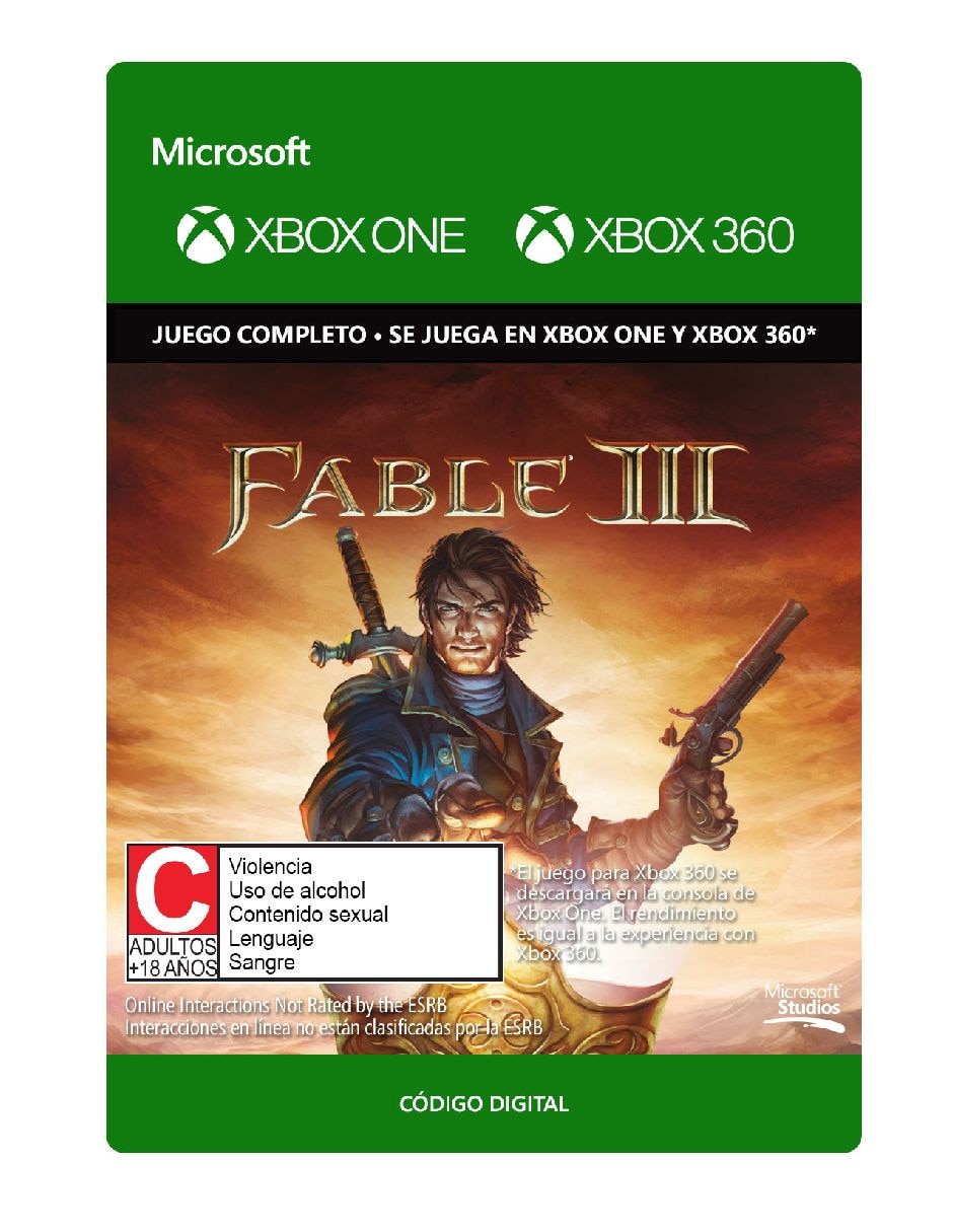 fable iii xbox 360