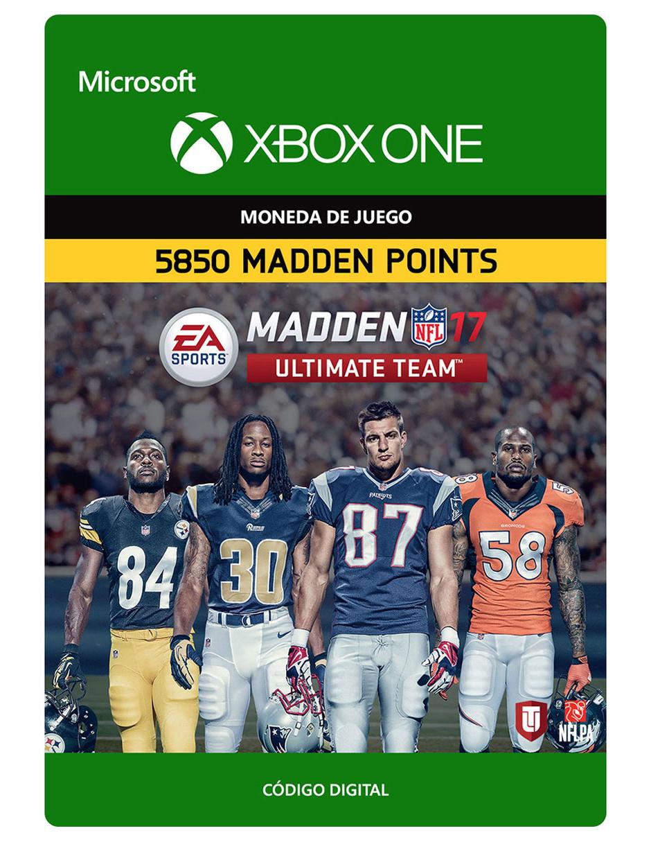 Madden NFL 17 Ulitmate Team Monedas Virtuales Xbox One 1