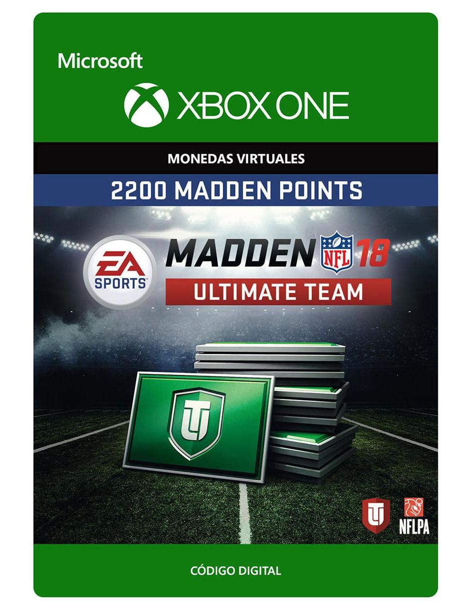 Madden NFL 18 Monedas Virtuales Xbox One 1