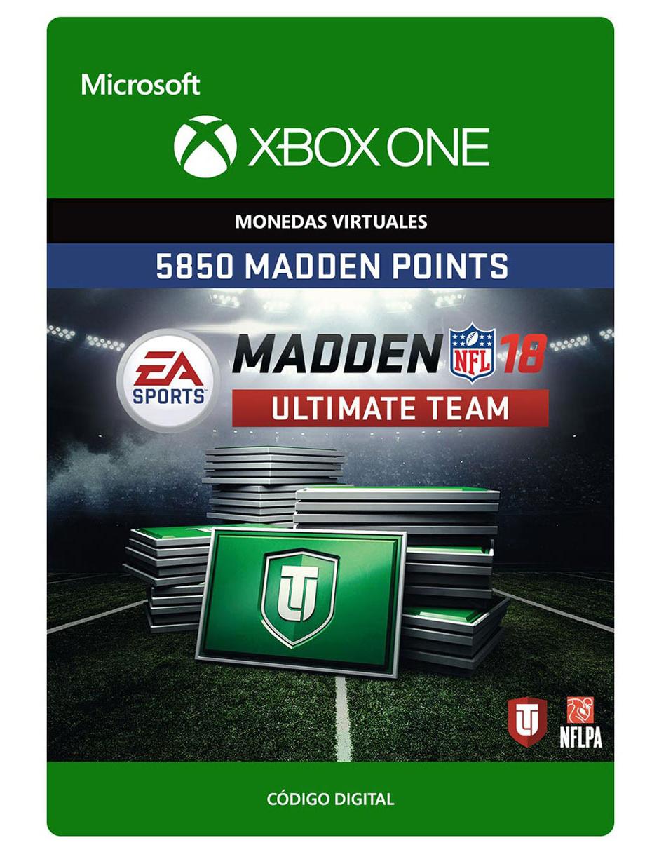 Madden NFL 18 Monedas Virtuales Xbox One 1