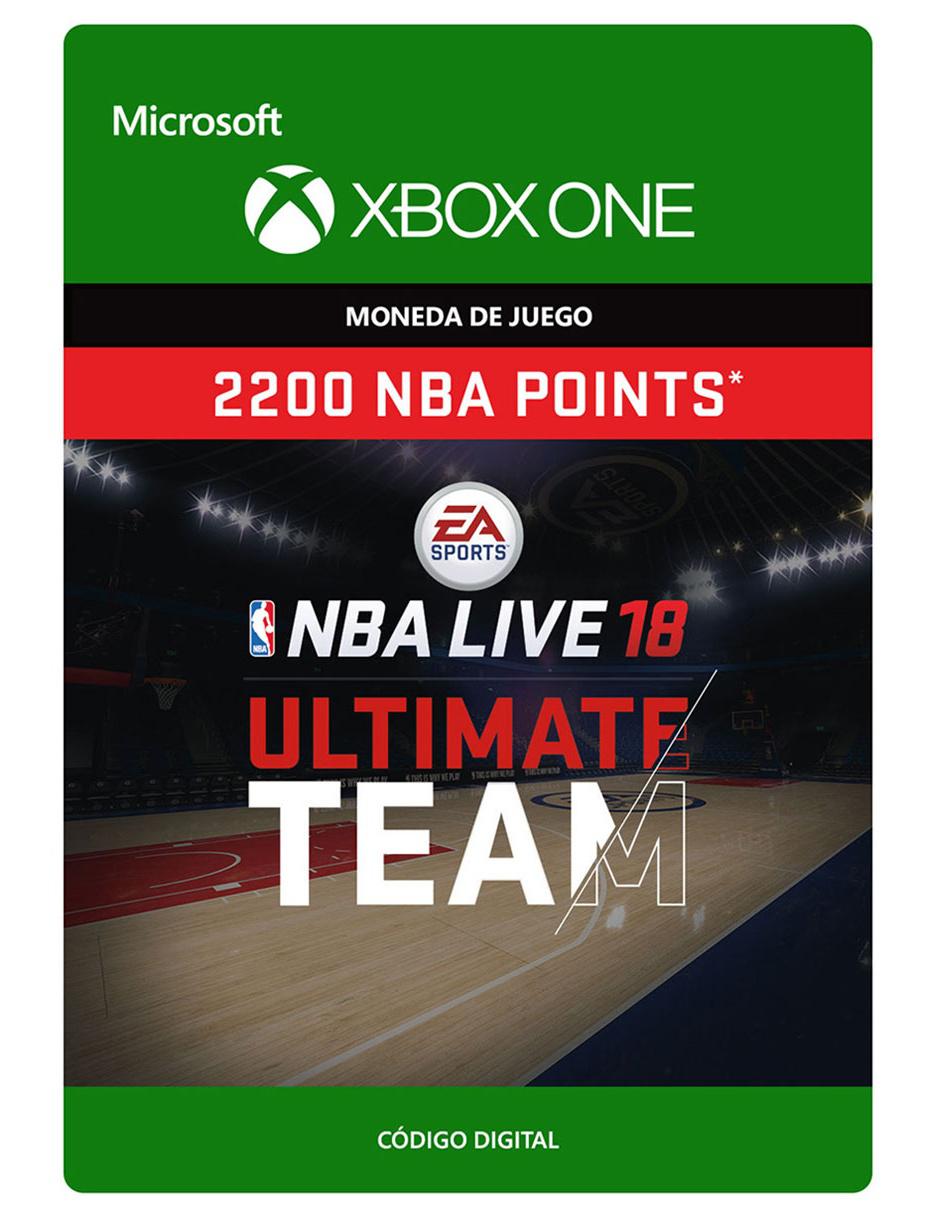 NBA Live 18 Ultimate Team Monedas Virtuales Xbox One 1