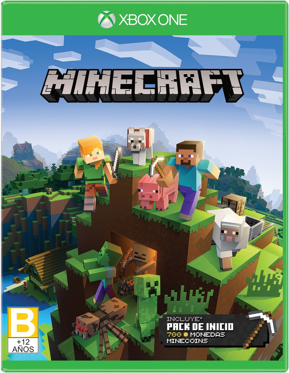 cuenco Dar Colonos Minecraft Starter Collection Collectors para Xbox One físico |  Liverpool.com.mx