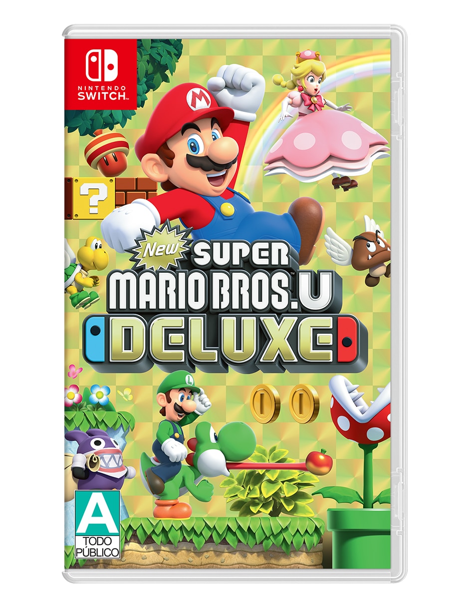 New Super Mario Bros U Deluxe Edicion Estandar Para Nintendo Switch Juego Fisico En Liverpool