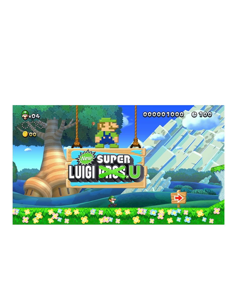 New Super Mario Bros U Deluxe estándar para switch 4