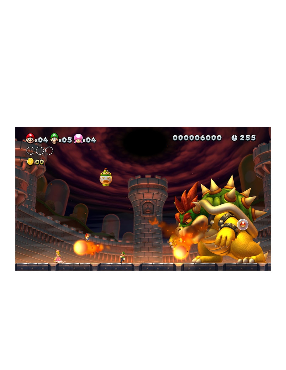 New Super Mario Bros U Deluxe estándar para switch 6