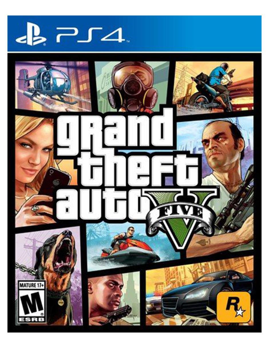 Grand Theft Auto V estándar para PS4
