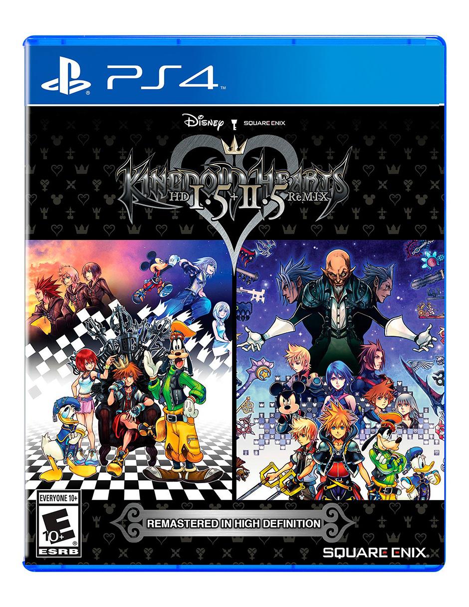 Kingdom Hearts Hd 1.5 + 2.5 Remix estándar para PS4