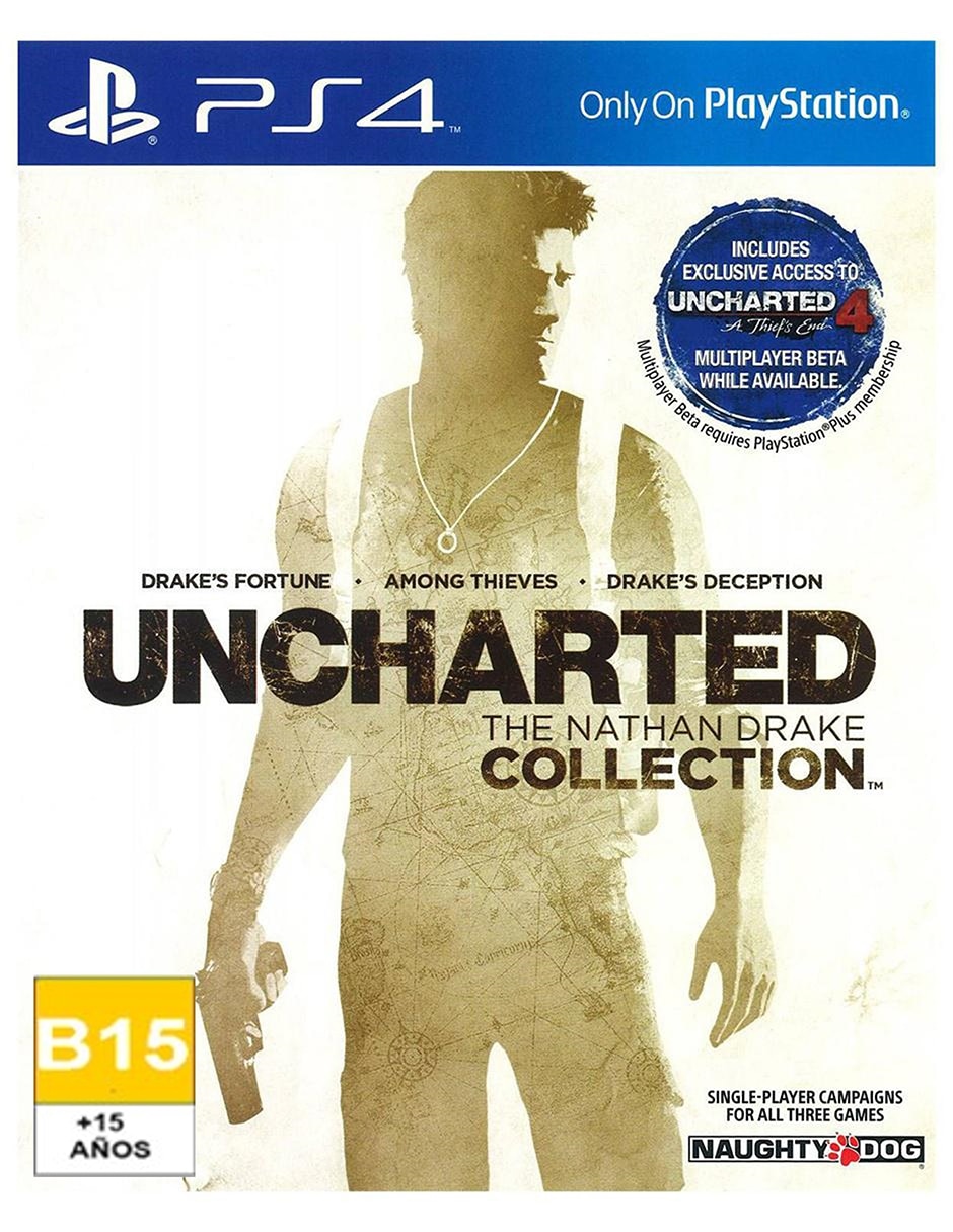 Uncharted: The Nathan Drake Collection estándar para PS4 Uncharted: The Nathan Drake Collection estándar para PS4