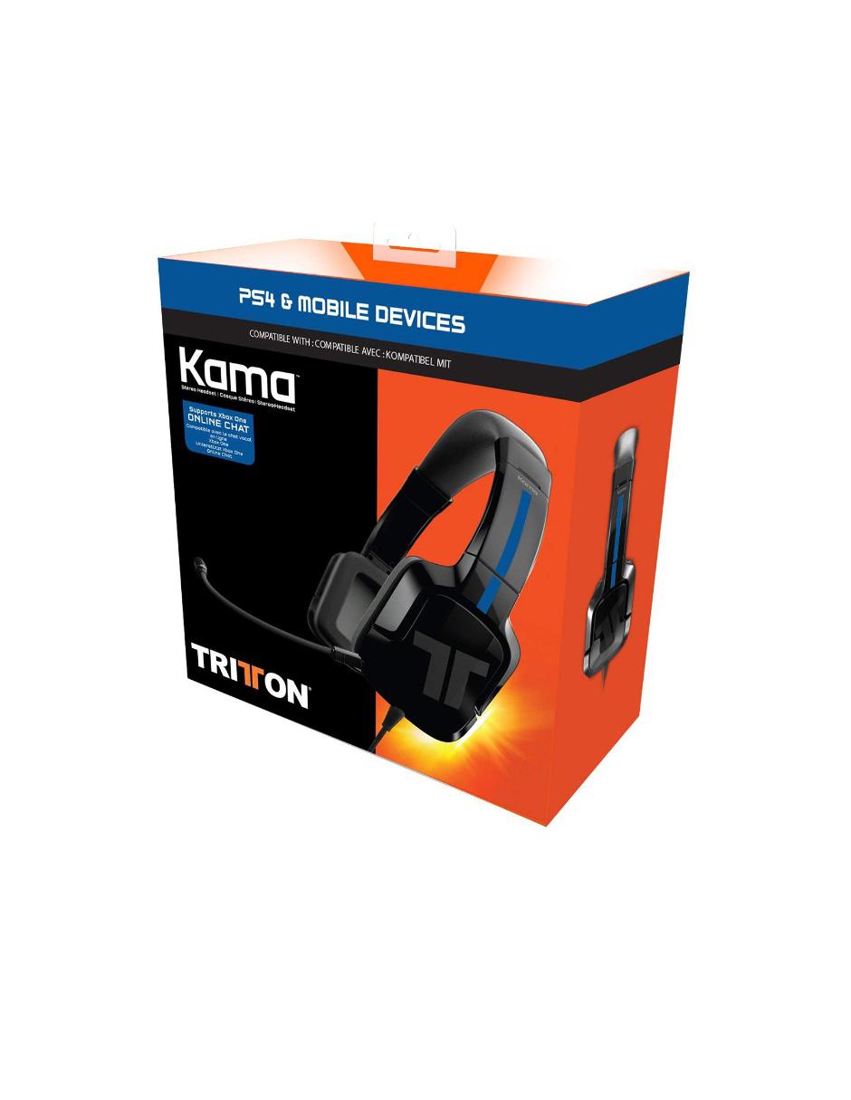 Audífonos Over-Ear Tritton Kama negro Audífonos Over-Ear Tritton Kama negro