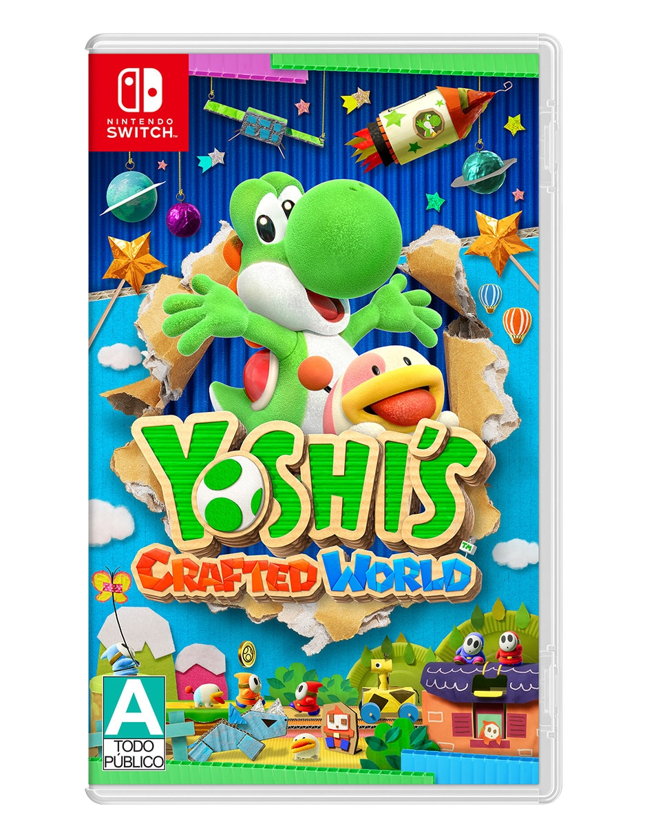 Yoshis Crafted World estándar para Nintendo Switch