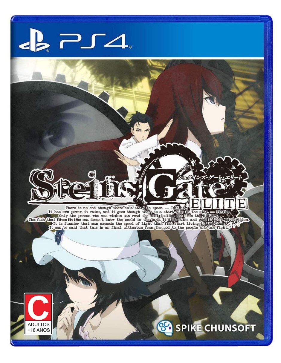 Steins: Gate Elite preventa para PS4 1