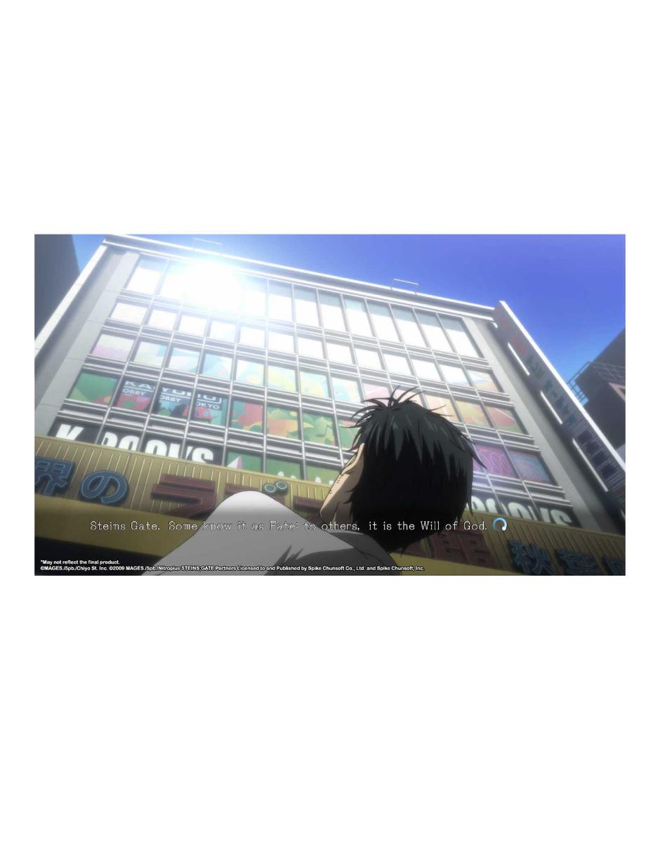 Steins: Gate Elite preventa para PS4 3