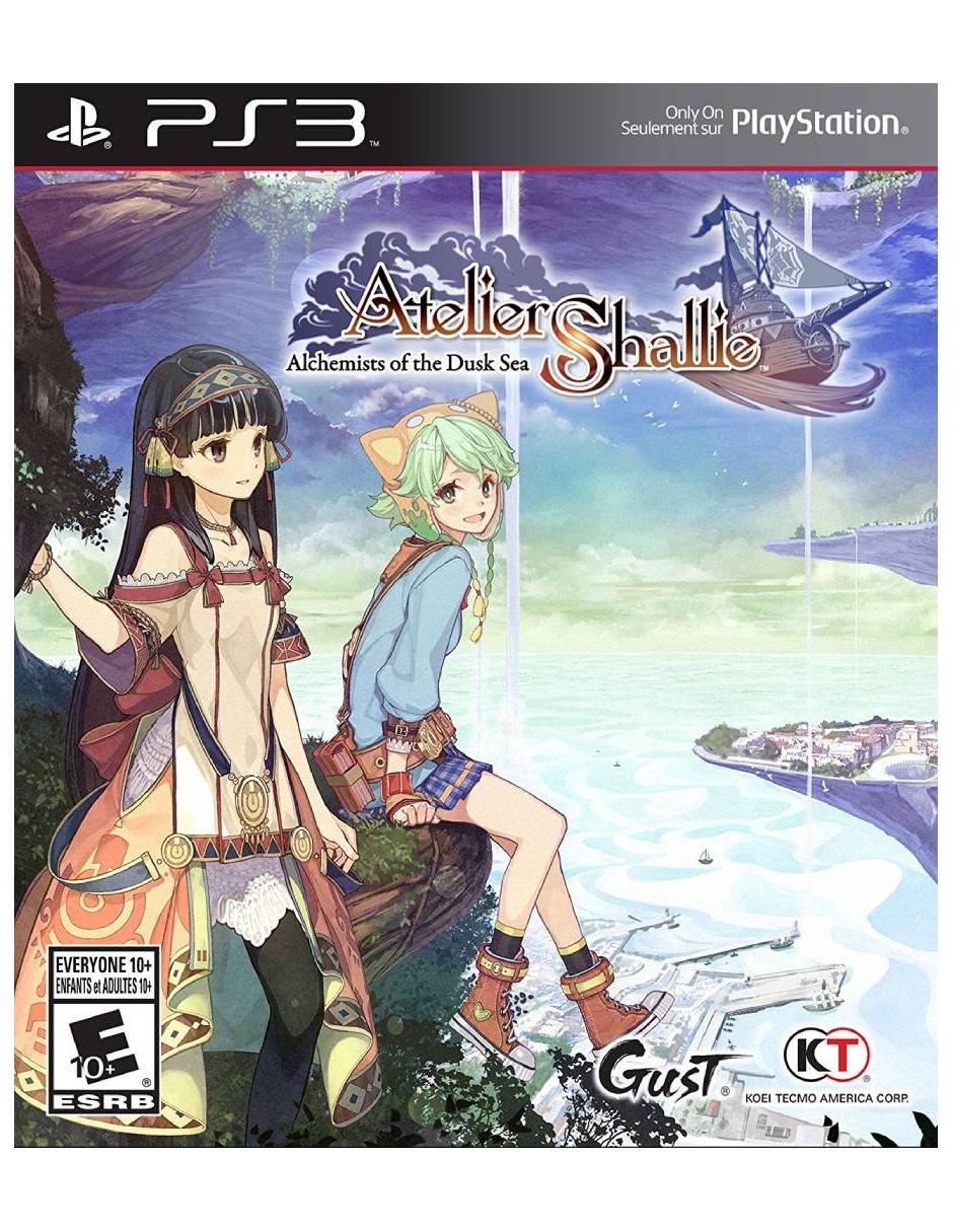 Atelier Shallie Alchemists Of The Dusk Sea estándar para PS3 Atelier Shallie Alchemists Of The Dusk Sea estándar para PS3