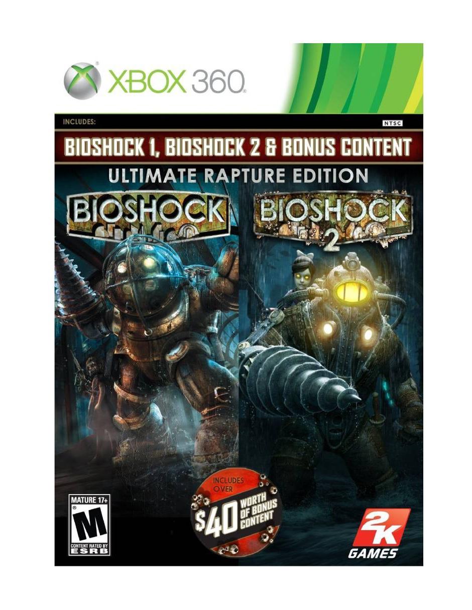 Bioshock Ultimate Rapture especial para Xbox 360