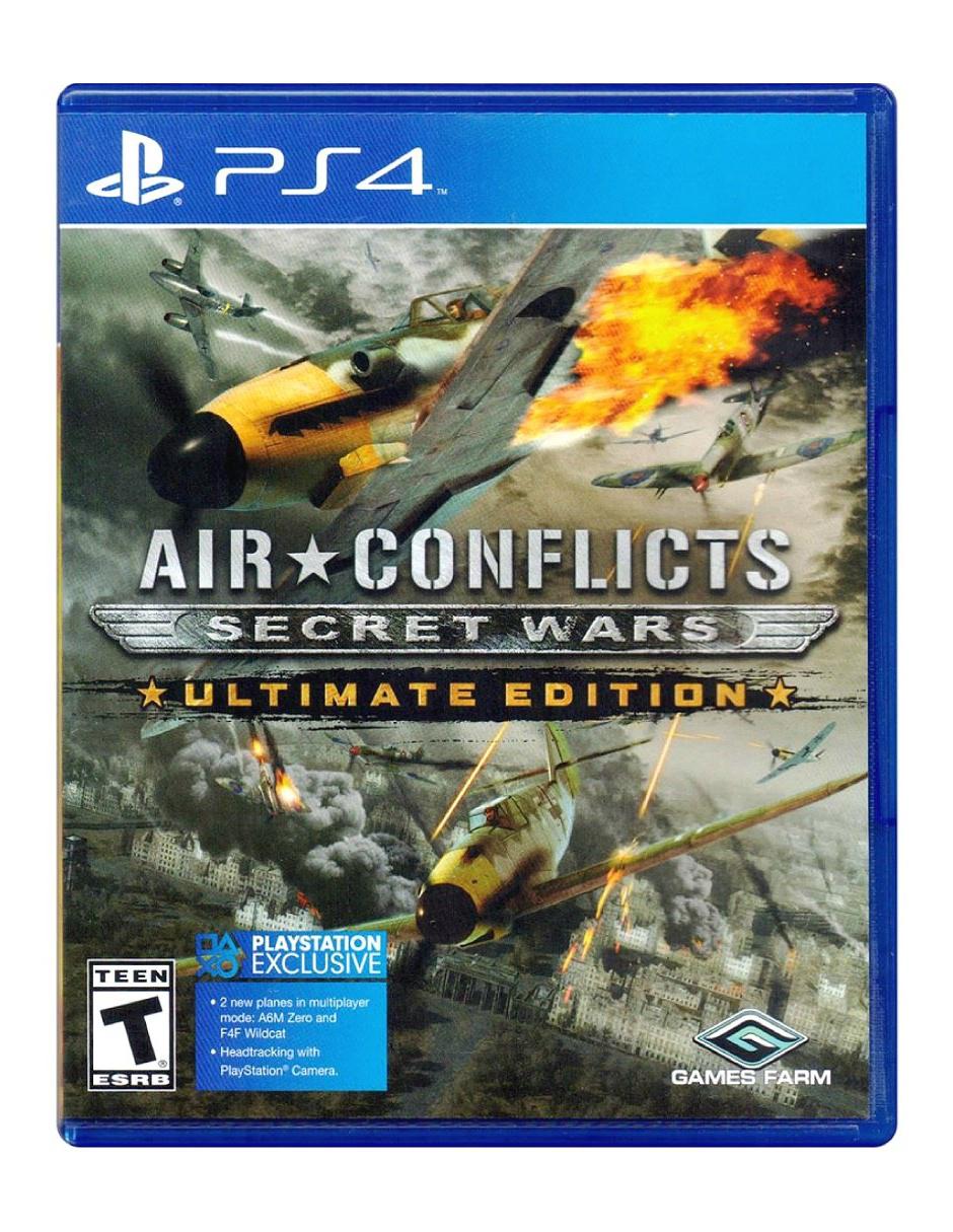 Air Conflicts: Secret Wars Edición Estándar PlayStation 4 Juego Físico 1