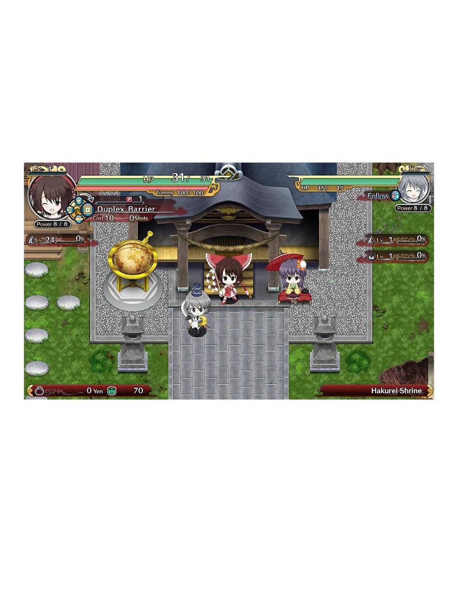 Touhou Genso Wanderer estándar para PS4 5