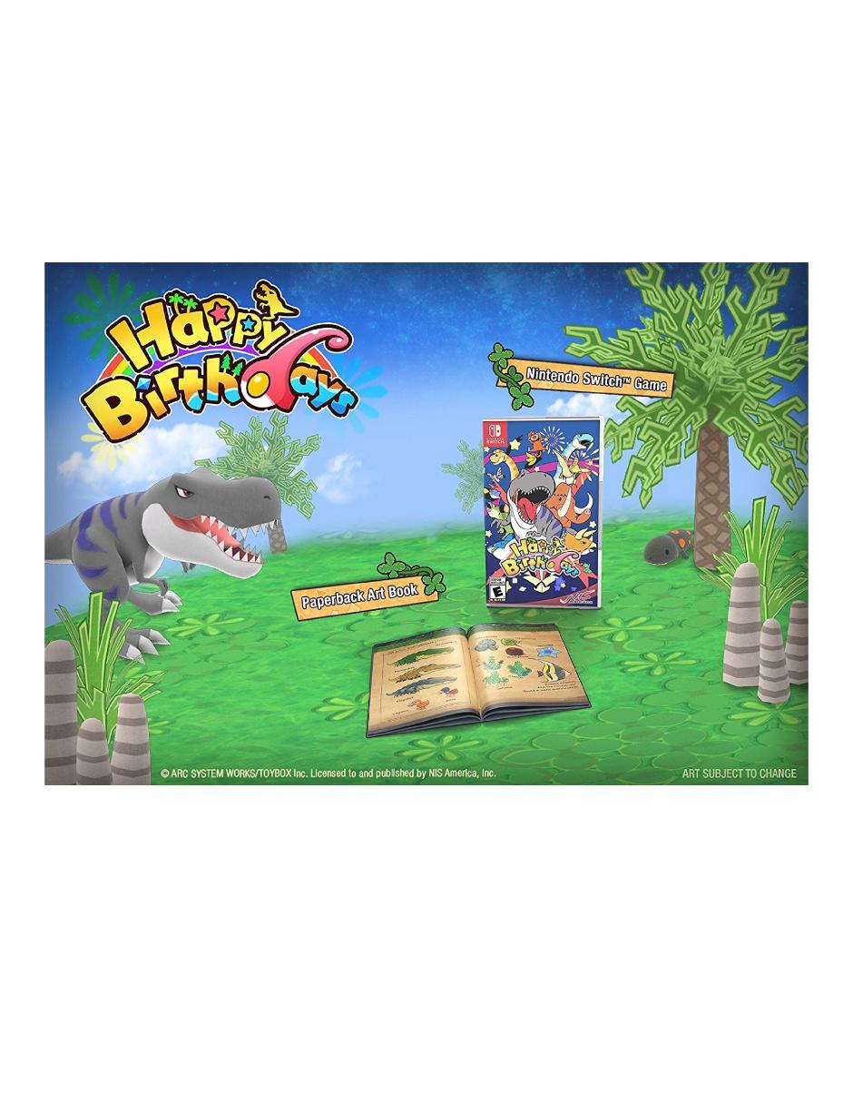 Happy Birthdays estándar para Nintendo Switch 2